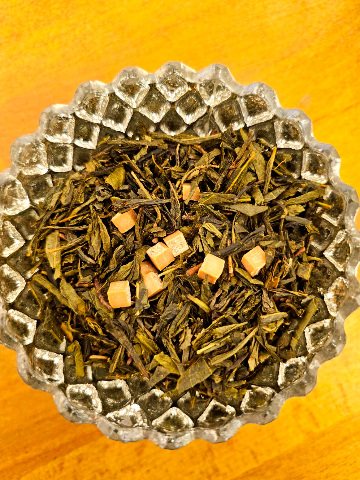 Sahne-Karamell Grüner Tee