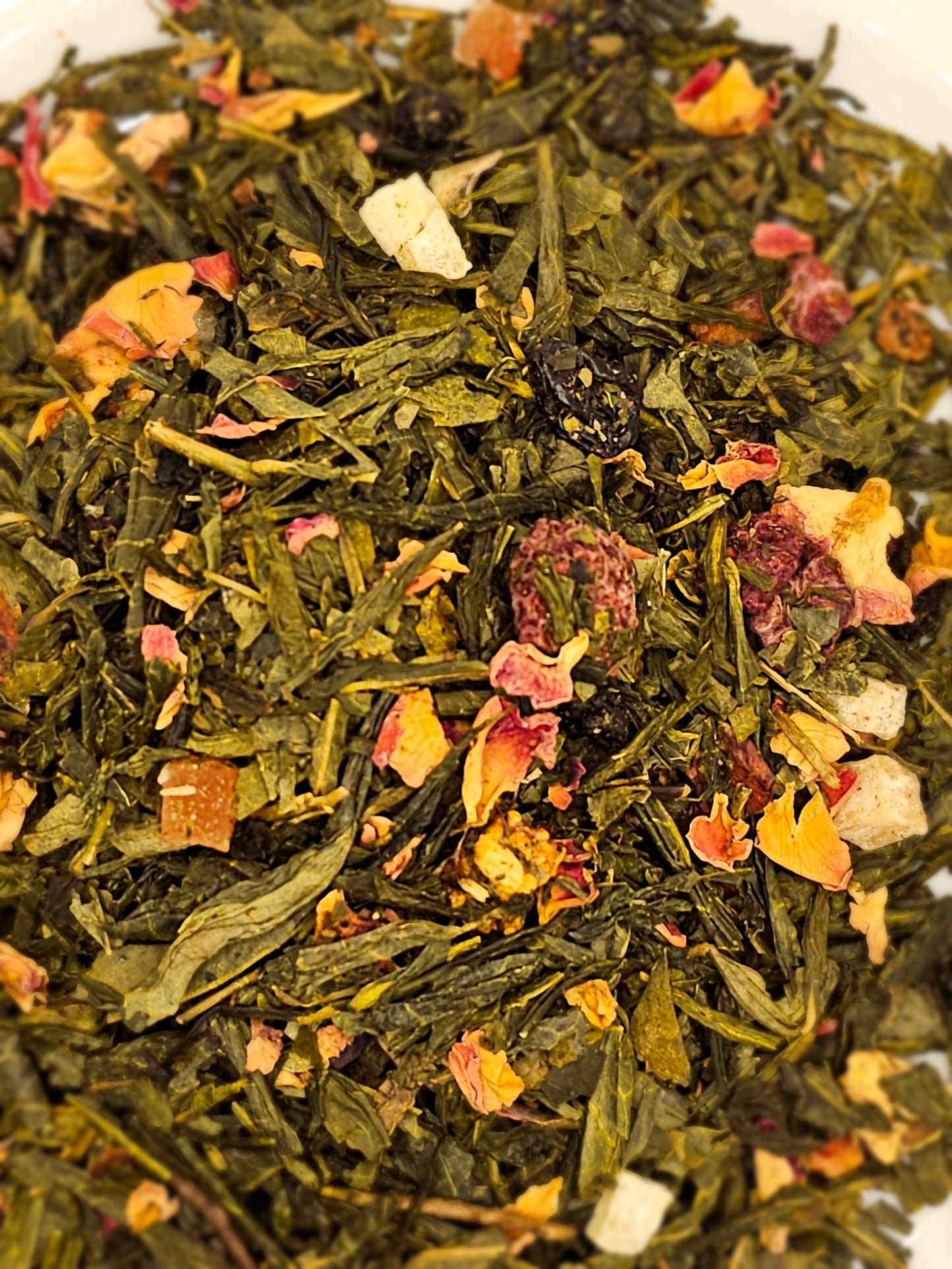 Gute Laune Grüner Tee aromatisiert