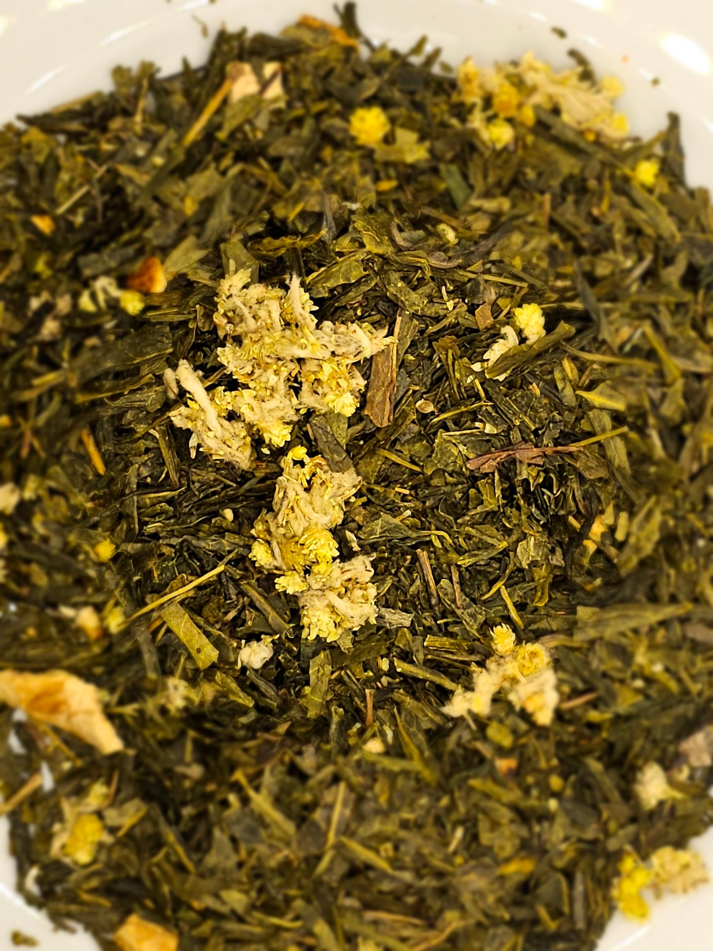 Japanische Limone Grüner Tee aromatisiert