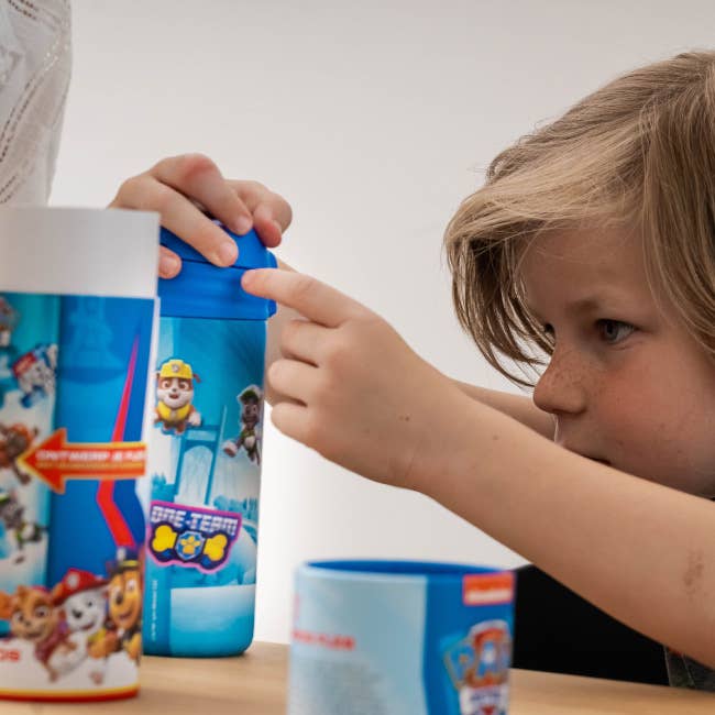 Kinder Thermosflasche Paw Patrol Refresh Blau Isolierte Wasserflasche