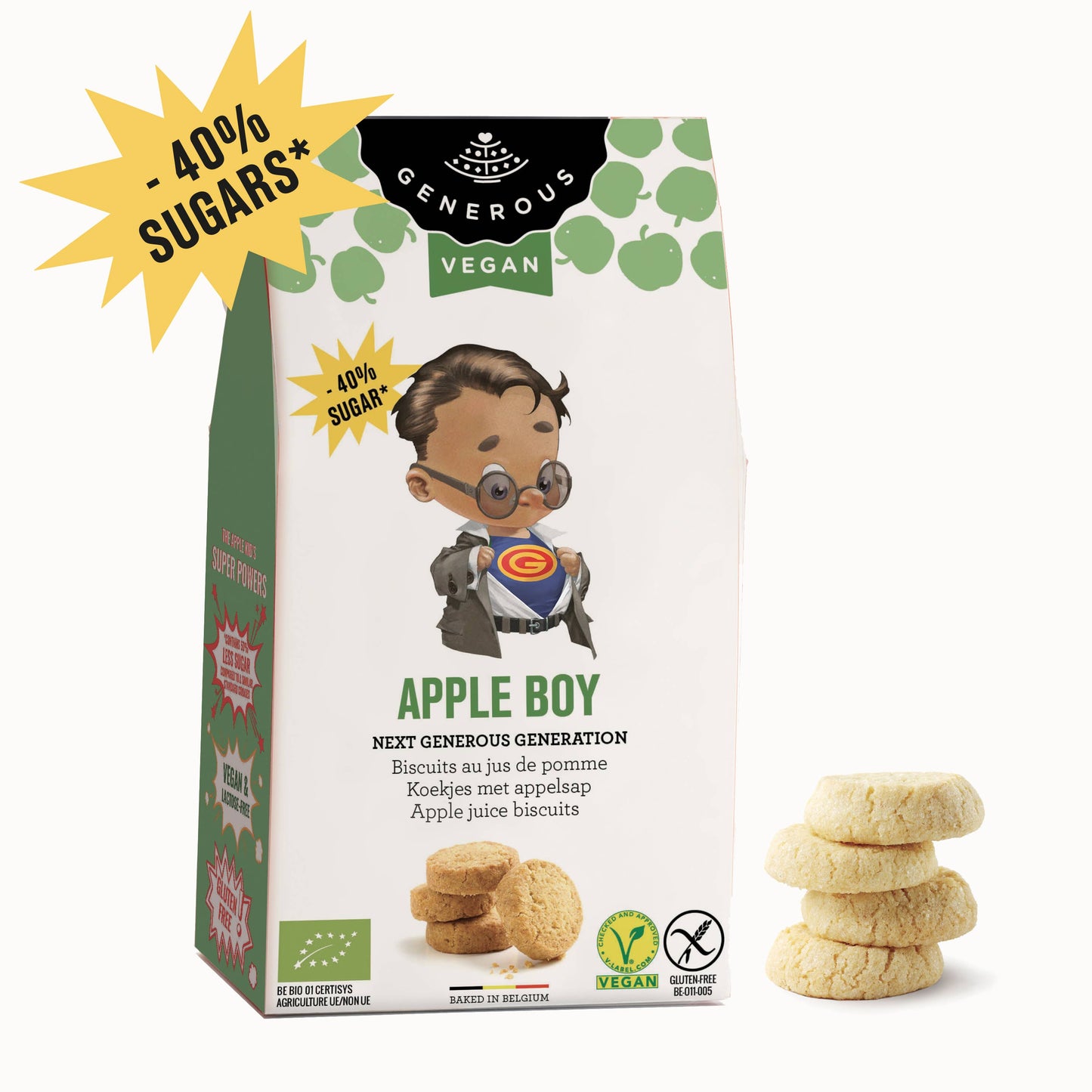 Apple Boy 100g - Apfelsaftplätzchen