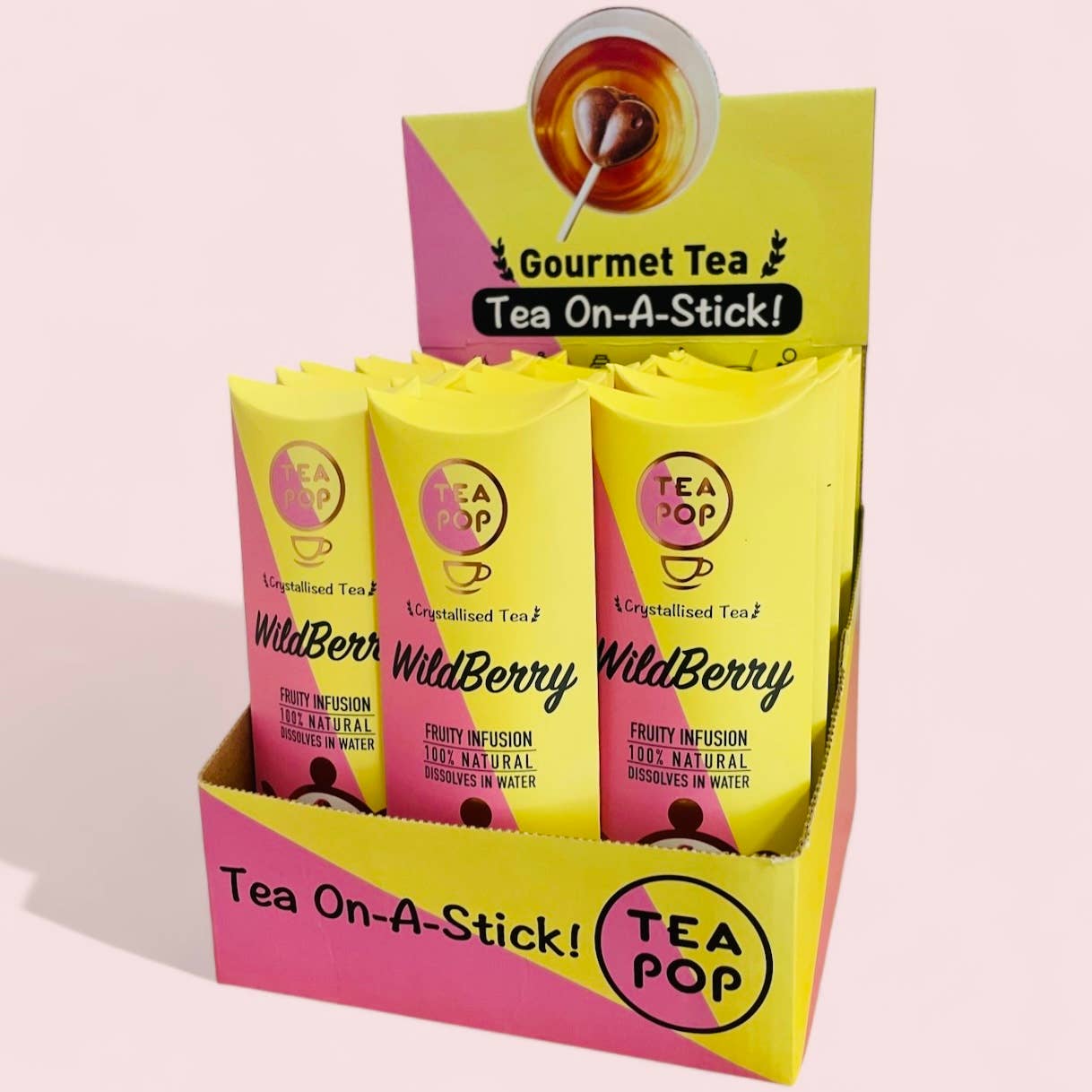 WildBerry Punch Gourmet-Tee am Stiel