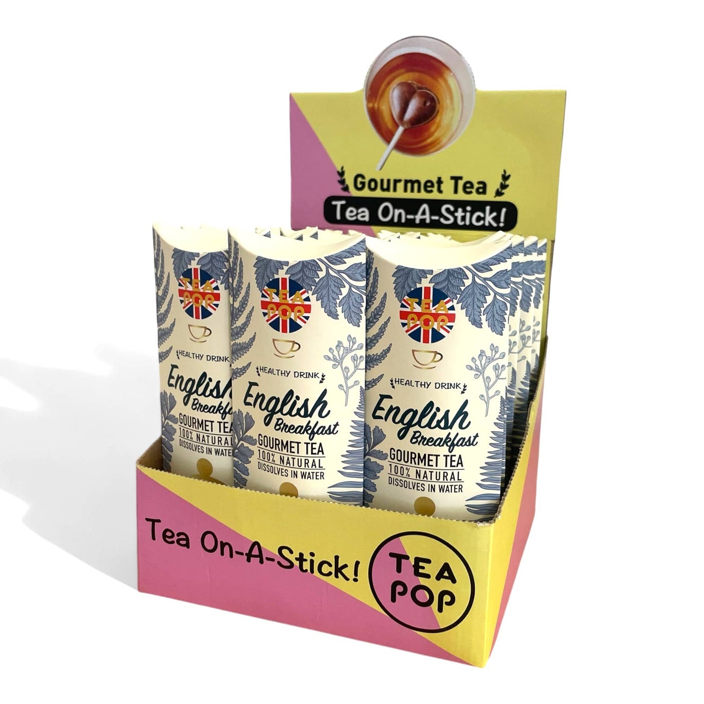 English Breakfast Gourmet-Tee am Stiel!