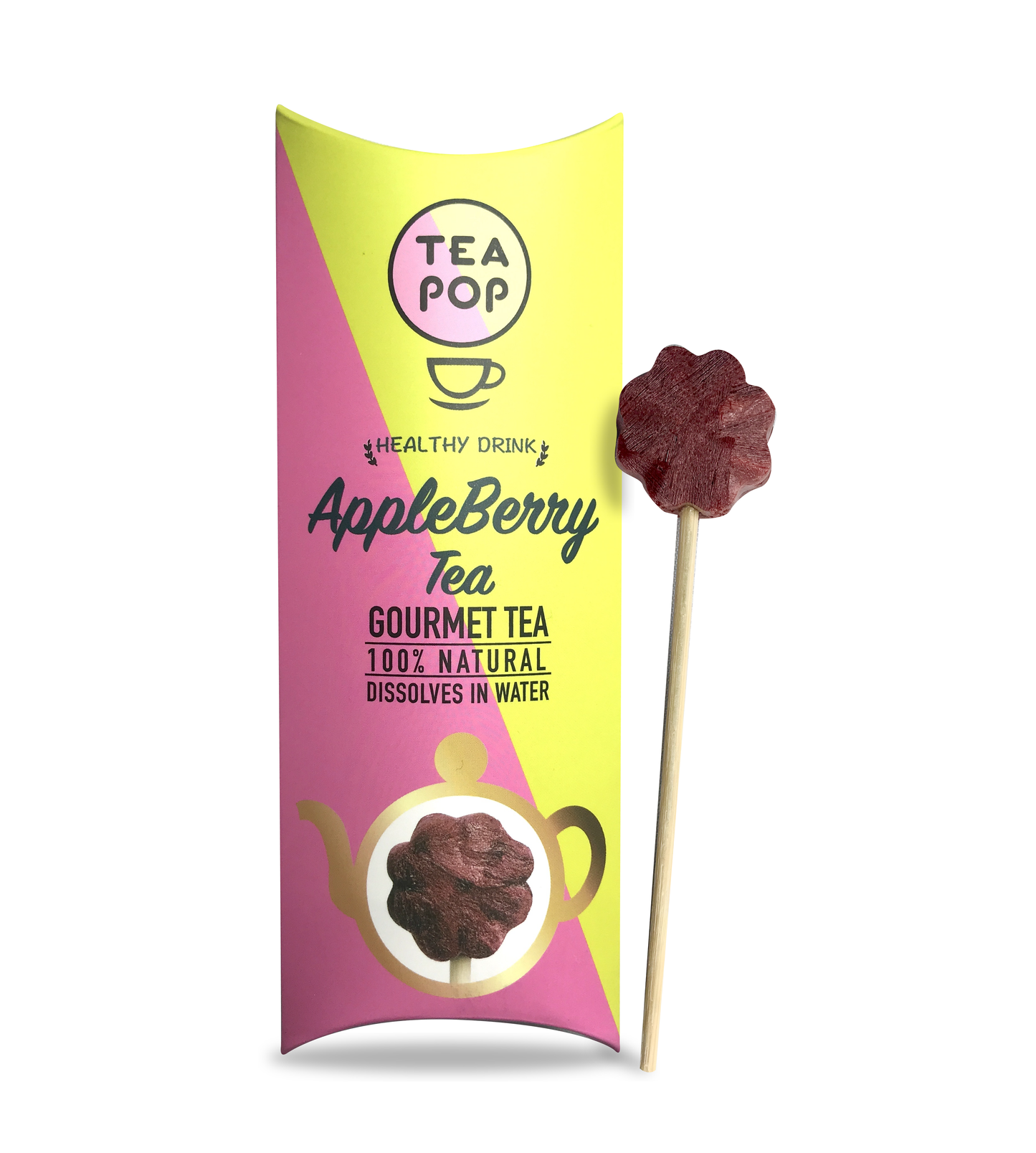 AppleBerry Tee am Stiel