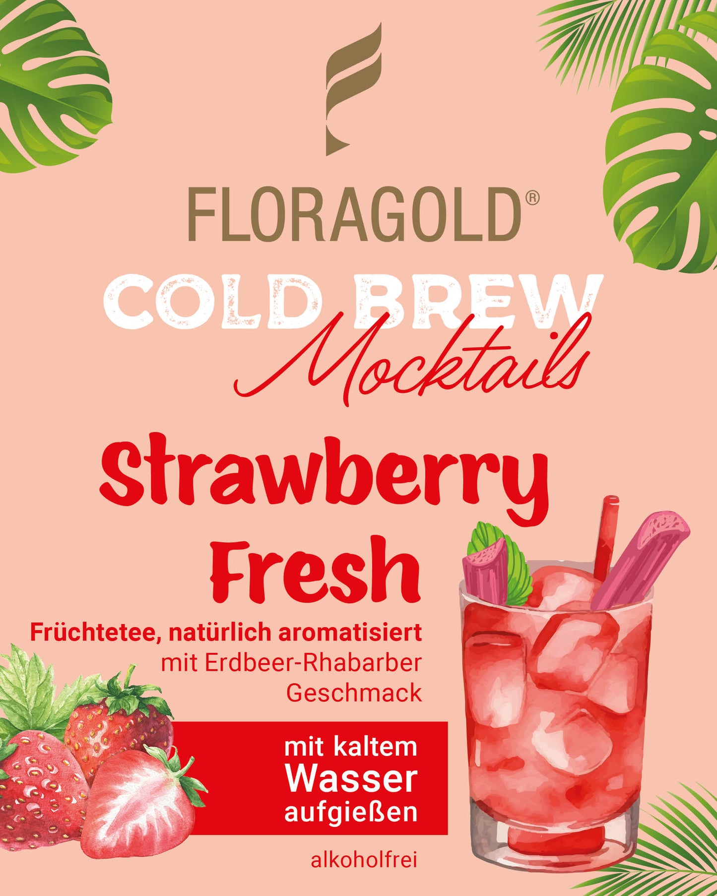 Cold Brew Tee Strawberry Fresh – fruchtig, beerig & erfrischend
