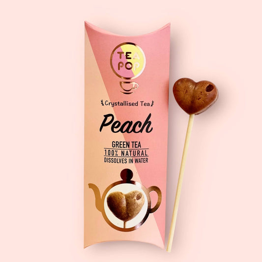 Pfirsich-Tee am Stiel! Gourmet-Tee