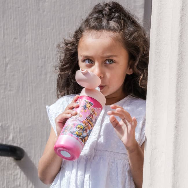 Kinder Thermosflasche Paw Patrol Refresh Pink Isolierte Wasserflasche